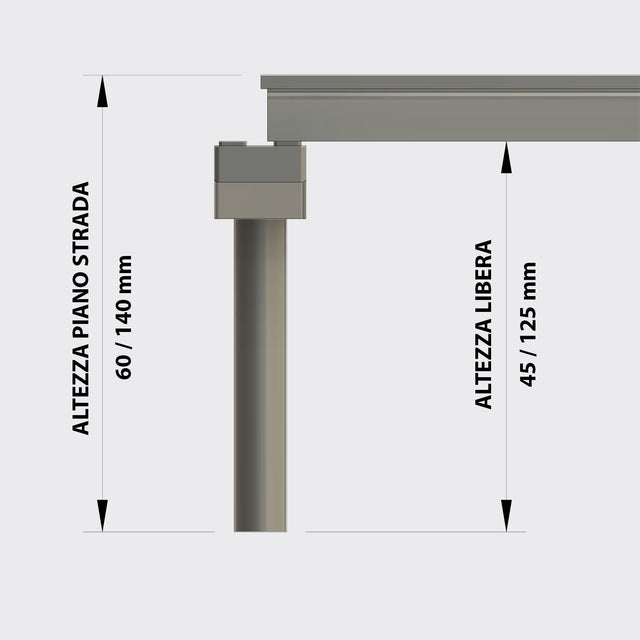 Typ A-Säule für Straßenbrücke cod. 1003