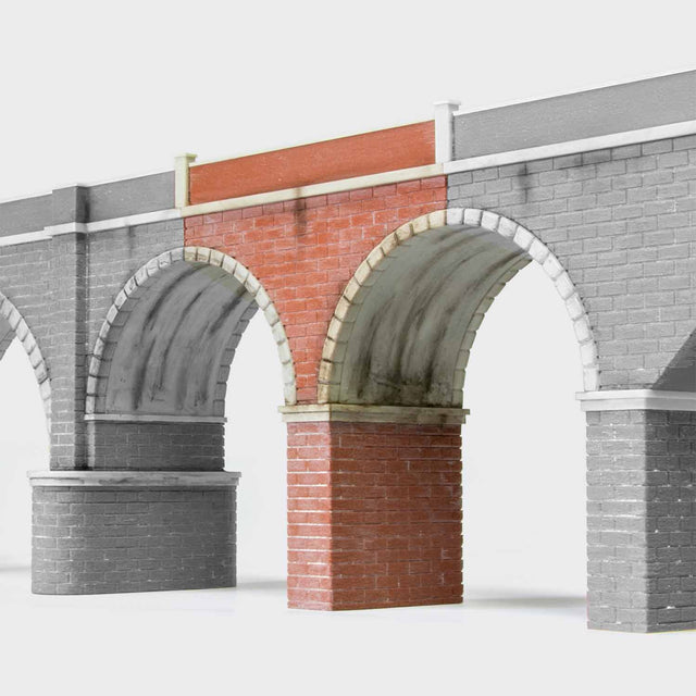 Arcata piccola per ponte in muratura 1 binario - Scala H0