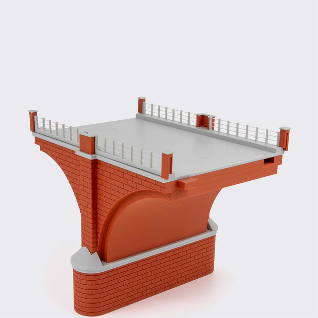 Ringhiera del ponte per arcata grande - Scala H0