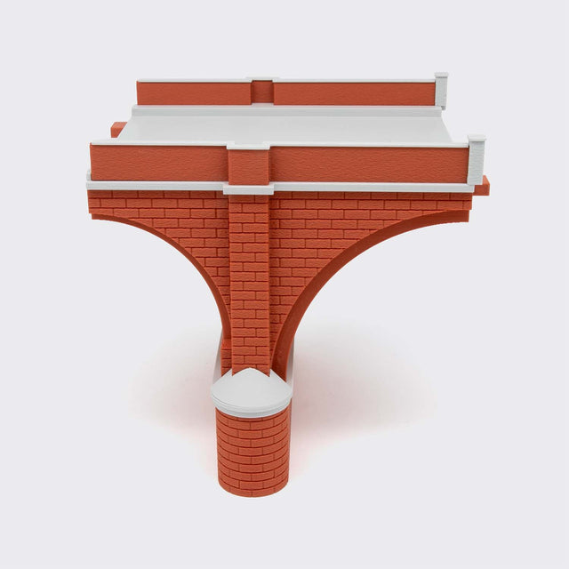 Arcata di connessione piccola-grande a 2 binari - Scala H0