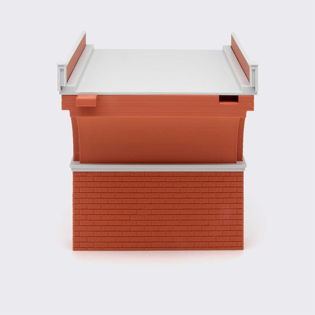 Arcata piccola per ponte in muratura 2 binari - Scala H0