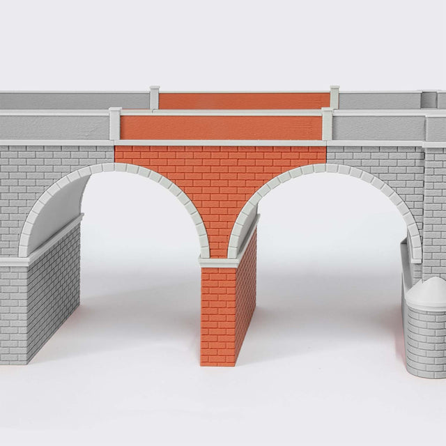 Arcata piccola per ponte in muratura 2 binari - Scala H0