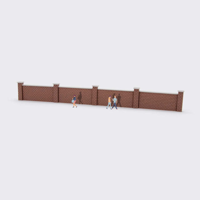 Backsteinmauer-Bausatz