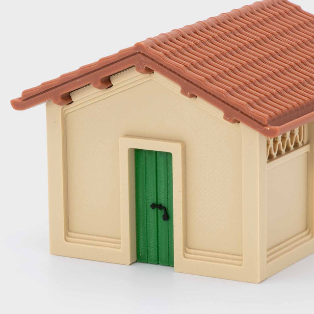 Station toilets - H0 scale