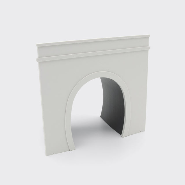 1 track tunnel - Curves radius 430