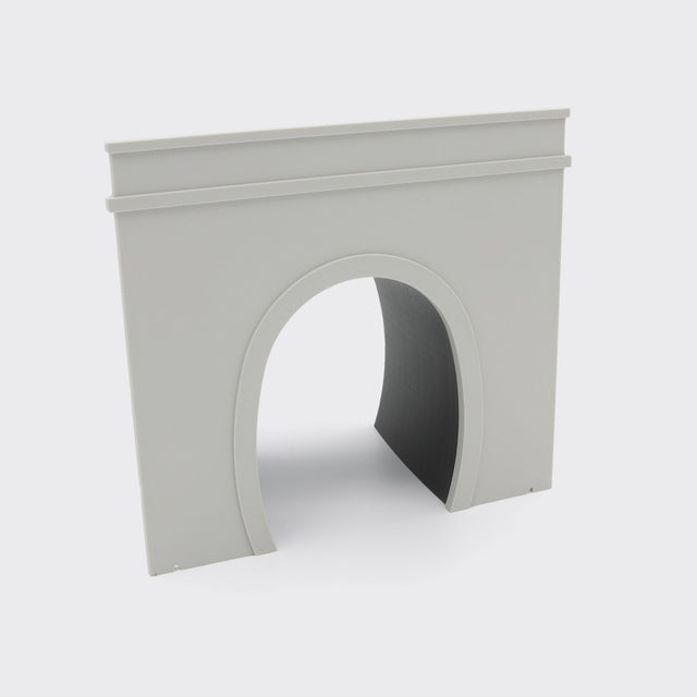1 track tunnel - Curves radius 490