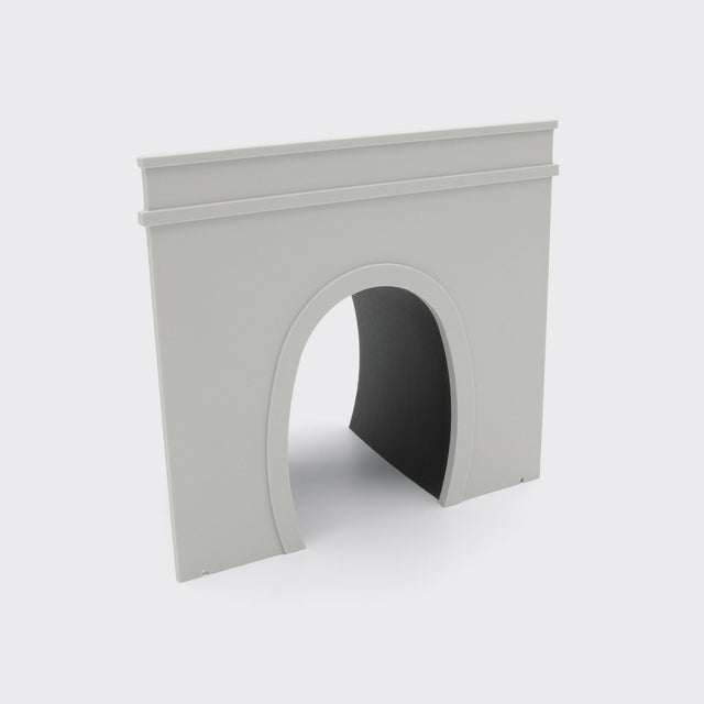 1 track tunnel - Curves radius 550