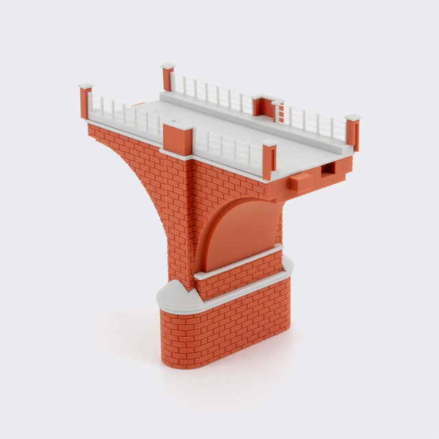 Ringhiera del ponte per arcata di connessione piccola-grande - Scala N