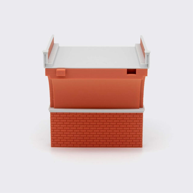 Small arch for 2-track masonry bridge - N Scale