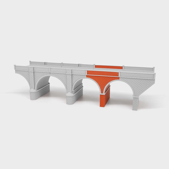 Small arch for 2-track masonry bridge - N Scale