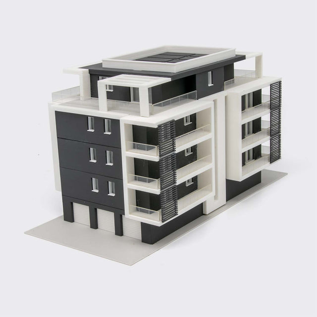 Modern 5-story building - Staircase N