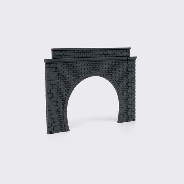 2-track portal for wide curves - Scale N