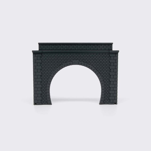 2-track portal for wide curves - Scale N