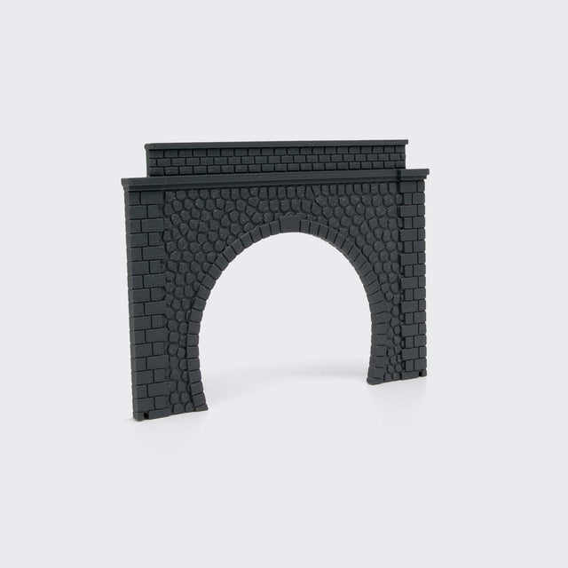 2-track portal for wide curves - Scale N