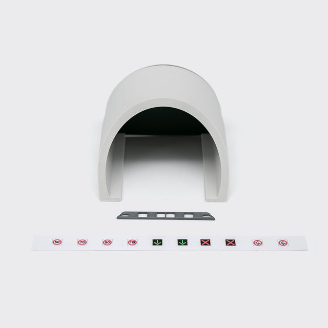 Galleria stradale moderna - Scala N