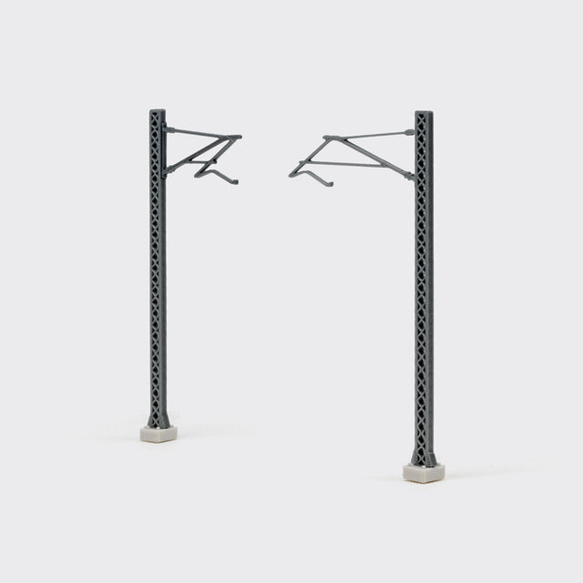 FS LSU type piling with AV bracket - N scale