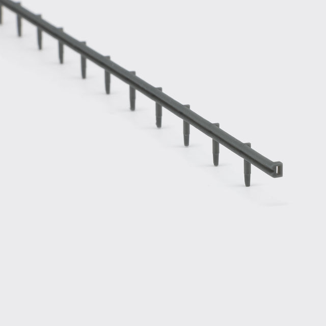 Guardrail 2 waves for roads - Scale N