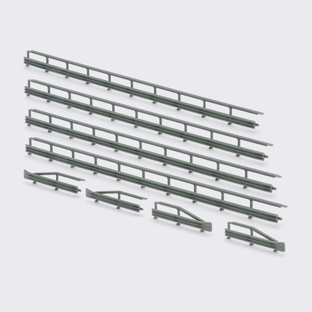 Guardrail 3 waves for bridges - N scale