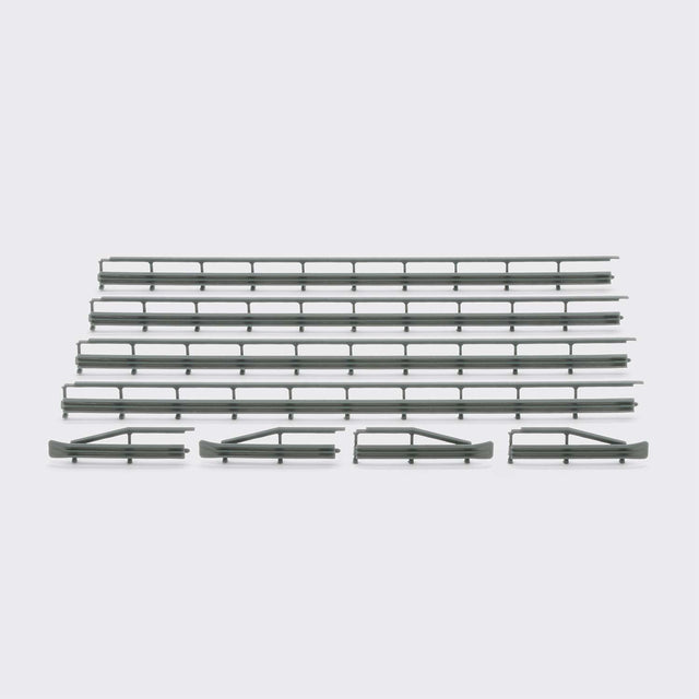 Guardrail 3 waves for bridges - N scale