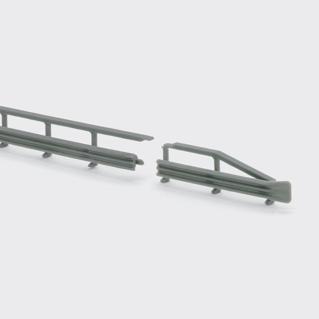 Guardrail 3 waves for bridges - N scale