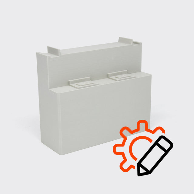 Abutment for Europa railway viaduct - Scale H0