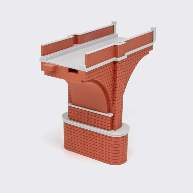 Arcata di connessione piccola-grande a 1 binario - Scala H0