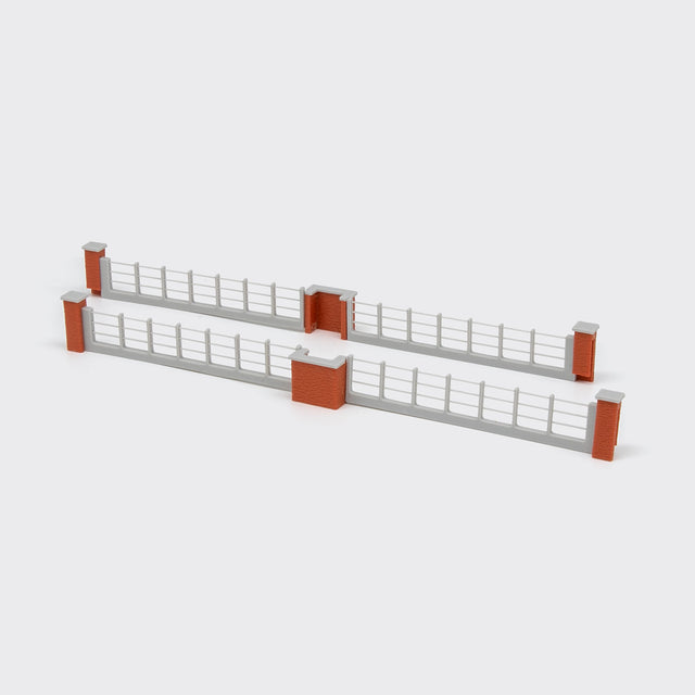 Ringhiera del ponte per arcata grande - Scala H0