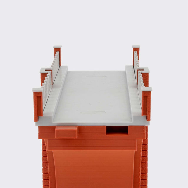 Ringhiera del ponte per arcata grande - Scala H0