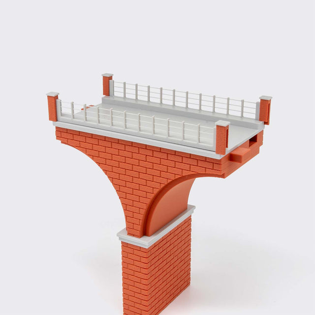 Ringhiera del ponte per arcata piccola - Scala H0