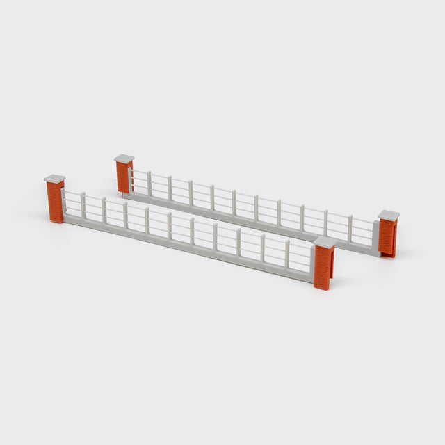 Ringhiera per spalla per ponte in muratura - Scala H0