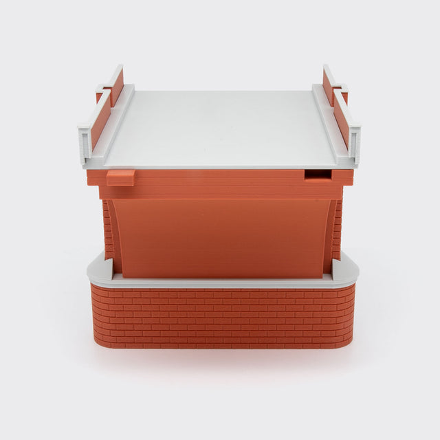 Arcata di connessione piccola-grande a 2 binari - Scala H0