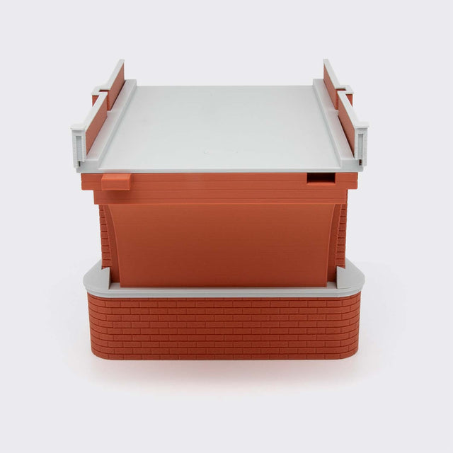 Arcata grande per ponte in muratura a 2 binari - Scala H0