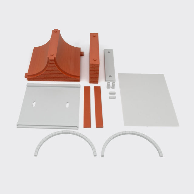 Arcata piccola per ponte in muratura 2 binari - Scala H0