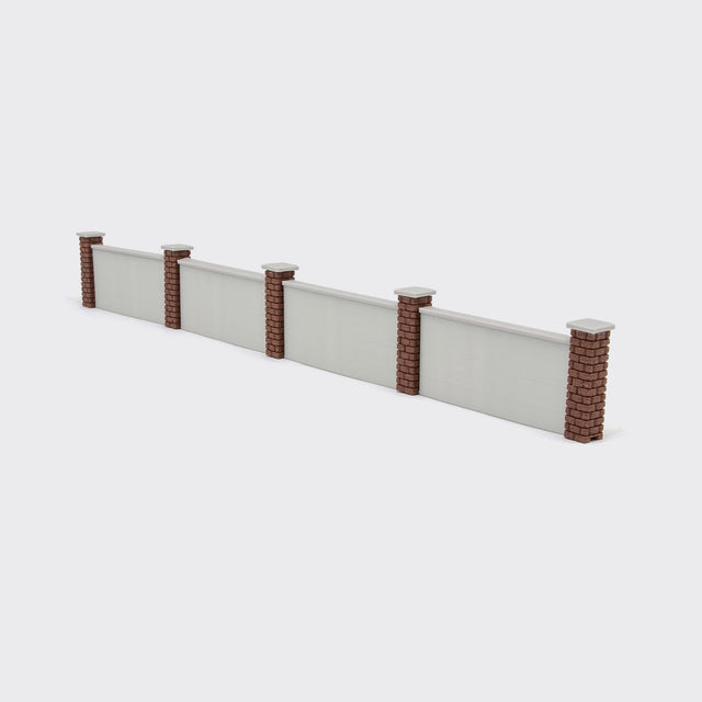 Concrete Fence Wall Kit