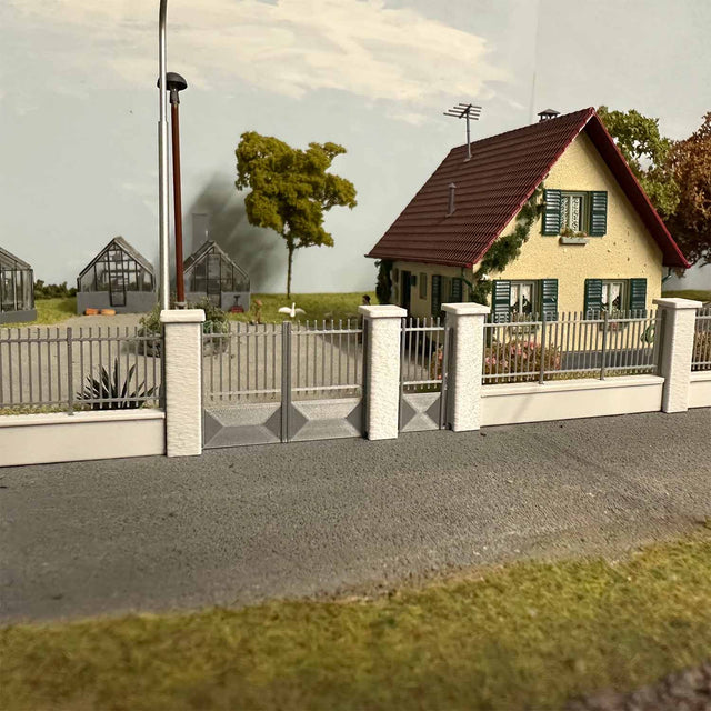 Gate for Concrete Surrounding Wall