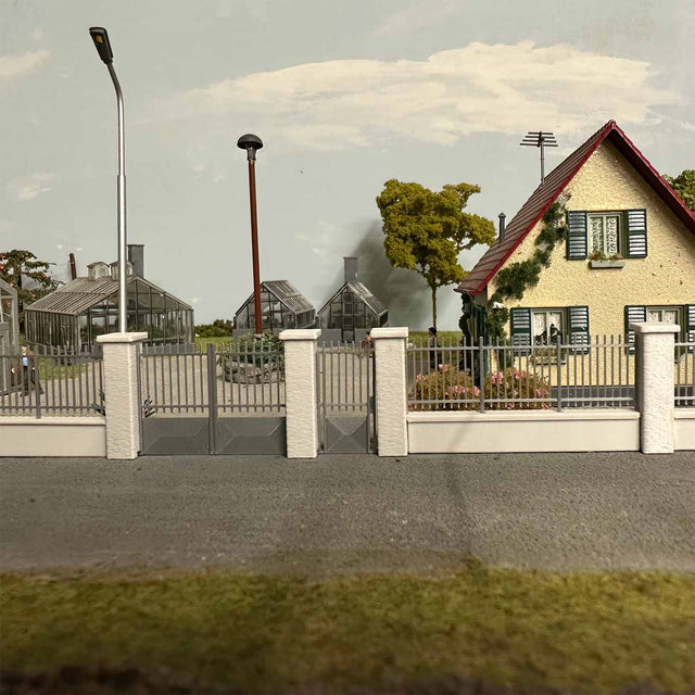 Gate for Concrete Surrounding Wall