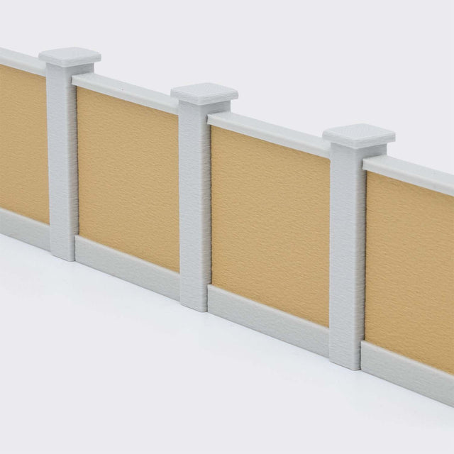 Classic FS Boundary Wall Kit - H0 Scale