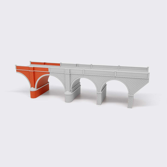 Large arch for a 2-track masonry bridge - N Scale