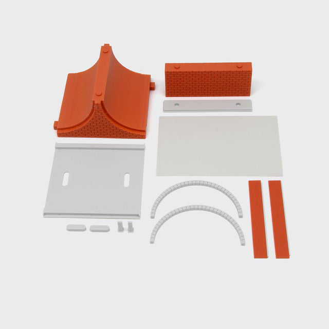 Small arch for 2-track masonry bridge - N Scale