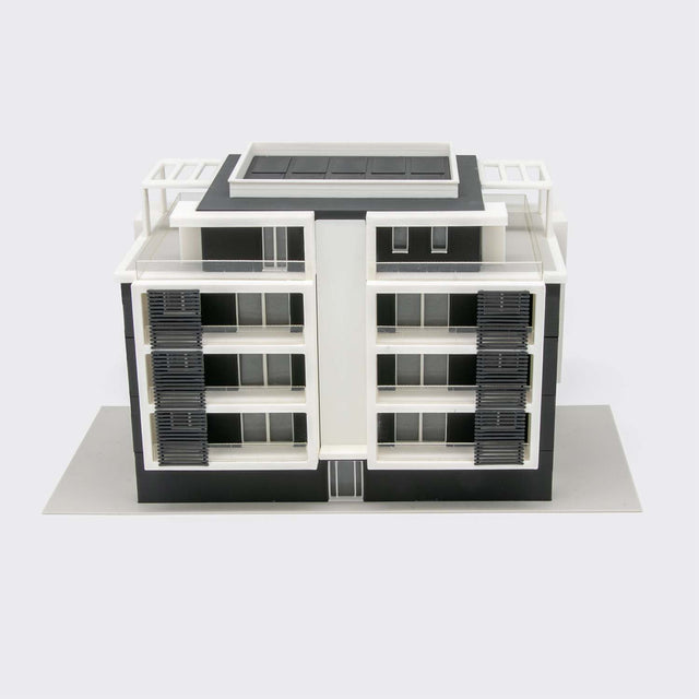 Modern 5-story building - Staircase N