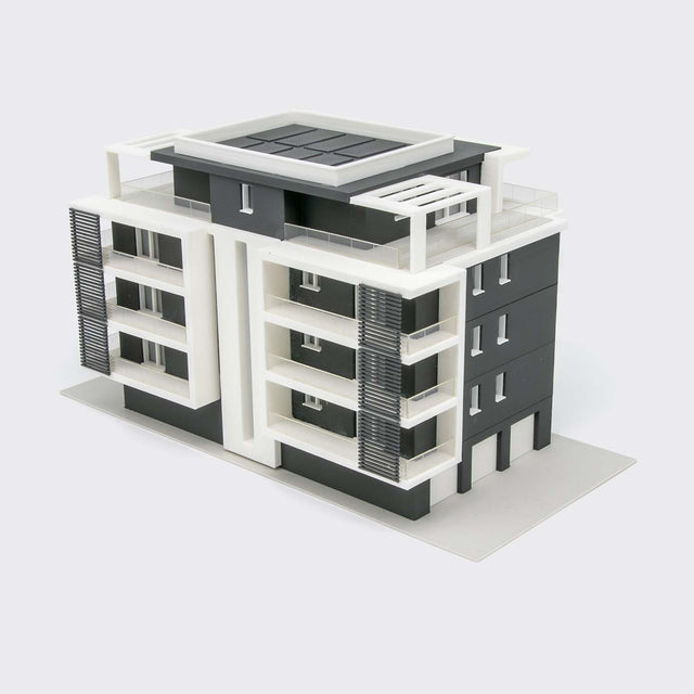Modern 5-story building - Staircase N