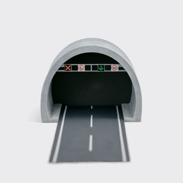Moderner Straßentunnel - Spur N