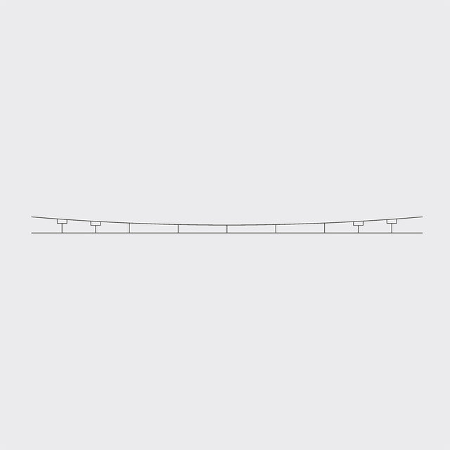 Catenaria con cavallotti per pendini Lunga 21 cm - 5 pz.