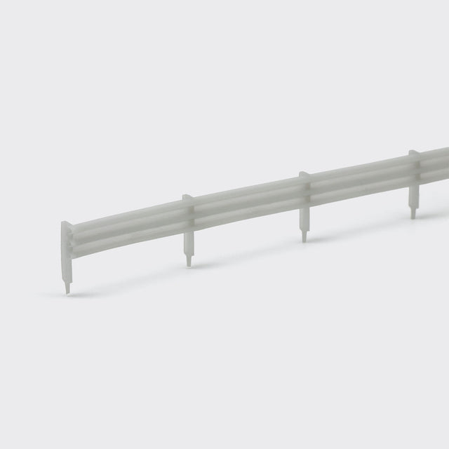 3-wave guardrail for roads - H0 scale