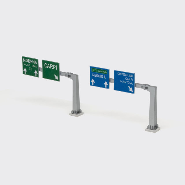 Auslegerportal für Verkehrszeichen - Spur N