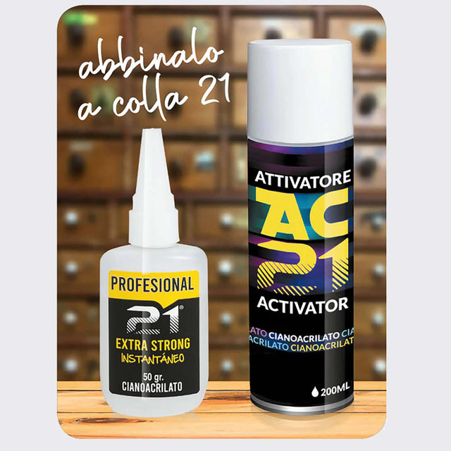 AC21 Attivatore per cianoacrilato